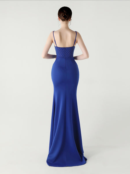 Vestido de Fiesta Talla XL — Azul Rey — Entrega Inmediata