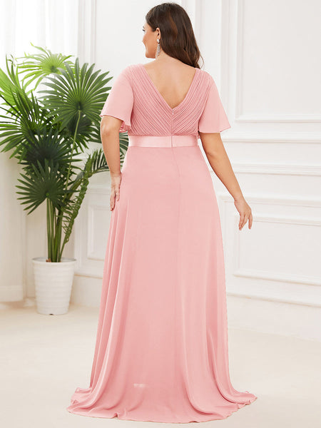 Vestido de Fiesta Talla XXL 16 — Rosa — Entrega Inmediata