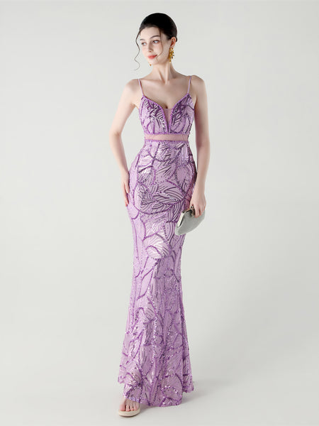Vestido de Fiesta Talla XS — Lavanda — Entrega Inmediata
