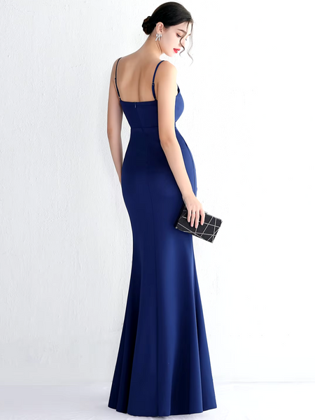 Vestido de Fiesta Talla S — Azul — Entrega Inmediata