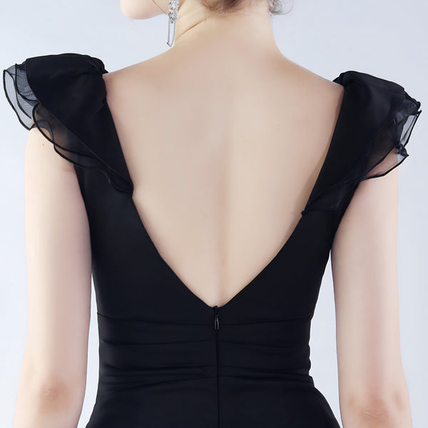 Vestido de Fiesta Talla L — Negro — Entrega Inmediata