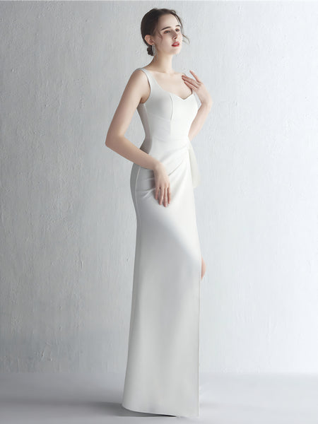 Vestido de Novia Talla L — Blanco  — Entrega Inmediata