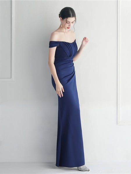 Vestido de Fiesta Talla S — Azul — Entrega Inmediata