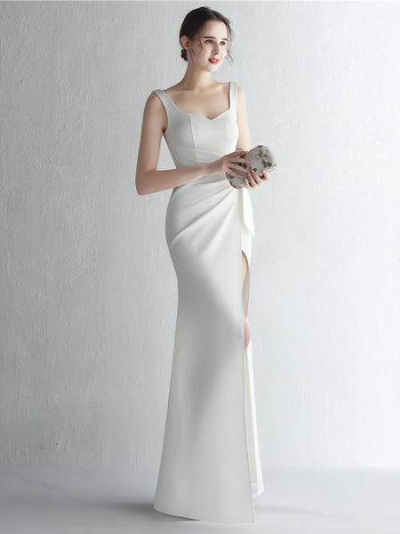 Vestido de Novia Talla L — Blanco  — Entrega Inmediata