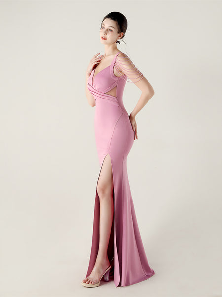 Vestido de Fiesta Talla XS — Rosa — Entrega Inmediata