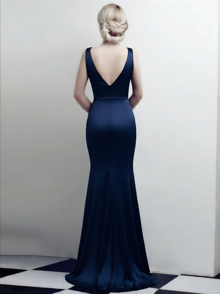 Vestido de Fiesta Talla L — Azul — Entrega Inmediata