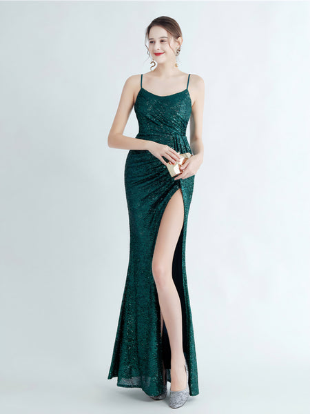 Vestido de Fiesta Talla XXXL — Verde — Entrega Inmediata
