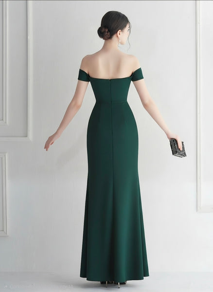 Vestido de Fiesta Talla XS — Verde — Entrega Inmediata