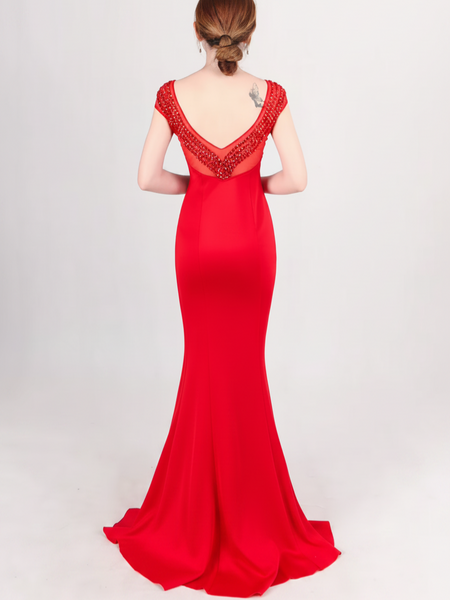 Vestido de Fiesta Talla M — Rojo — Entrega Inmediata