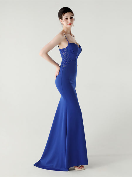 Vestido de Fiesta Talla XL — Azul Rey — Entrega Inmediata