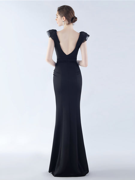 Vestido de Fiesta Talla L — Negro — Entrega Inmediata