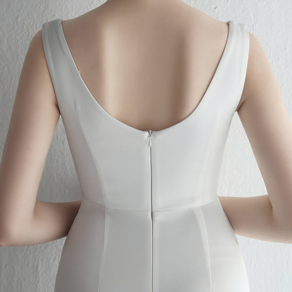 Vestido de Novia Talla L — Blanco  — Entrega Inmediata