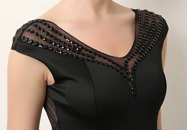 Vestido de Fiesta Talla M — Negro — Entrega Inmediata