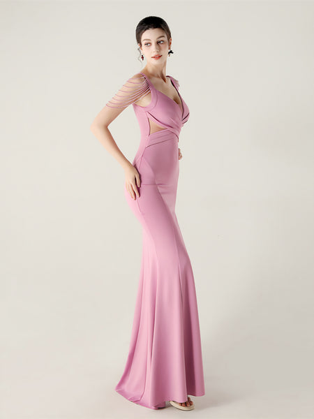 Vestido de Fiesta Talla XS — Rosa — Entrega Inmediata