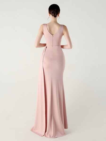 Vestido de Fiesta Talla XS — Beige — Entrega Inmediata
